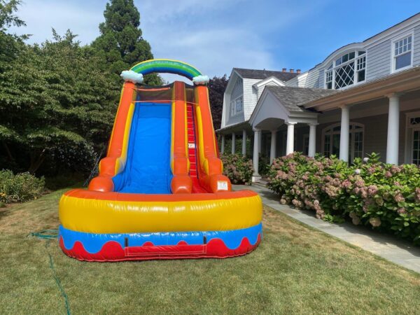 Rainbow Cloud 18ft Water Slide
